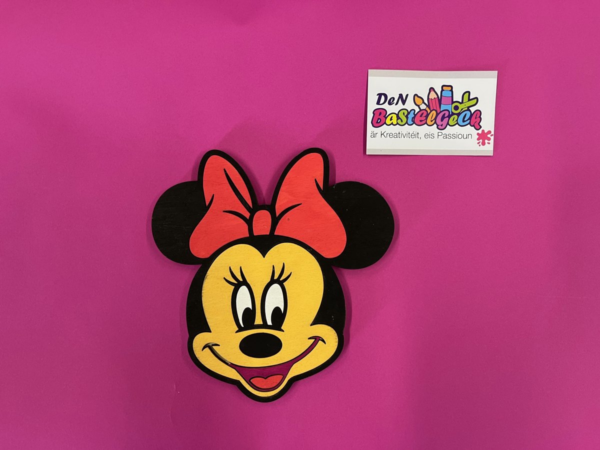 Holzpuzzel - Minnie Mouse